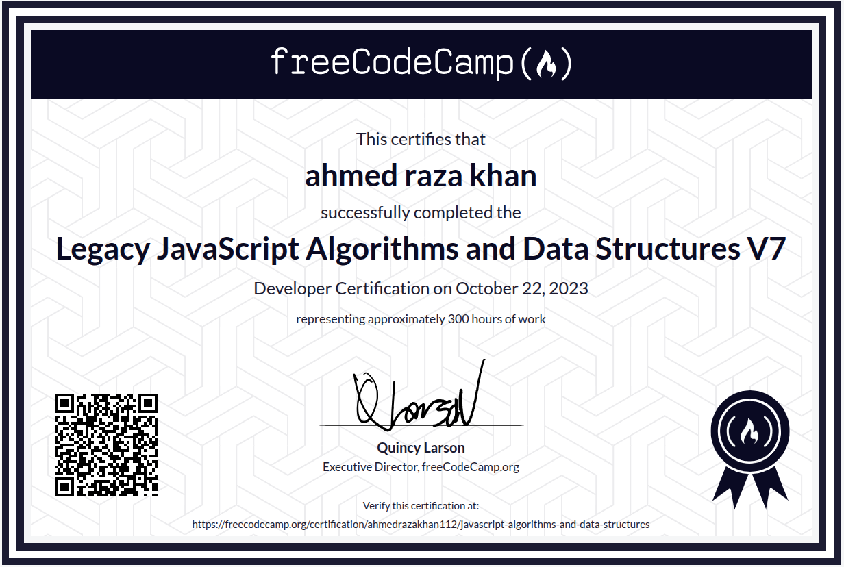 JavaScript Algorithms and Data Structures